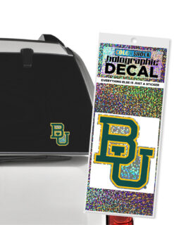 BU Logo Holographic Decal