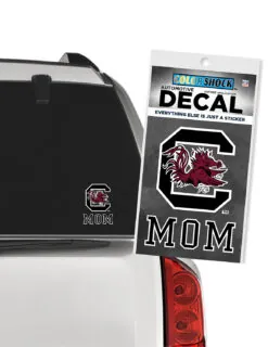 USC Gamecock Logo Over Mom