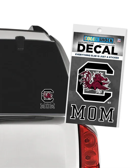 USC Gamecock Logo Over Mom
