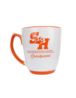 Barefoot Sam Houston Bearkats White & Orange Grandparent Mug