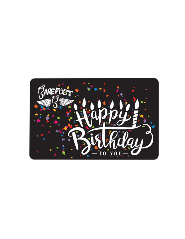 Happy Birthday In-Store Gift Card