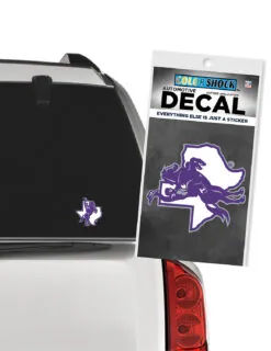 TSU New Texan Rider Decal