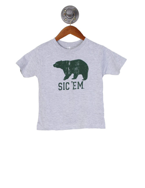 BU Toddler Sic 'Em Vintage Style