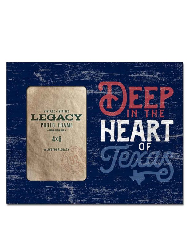 Deep In The Heart 4x6 Frame