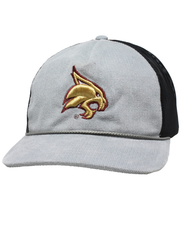 TXST C Bobcat Flat Bill 3D