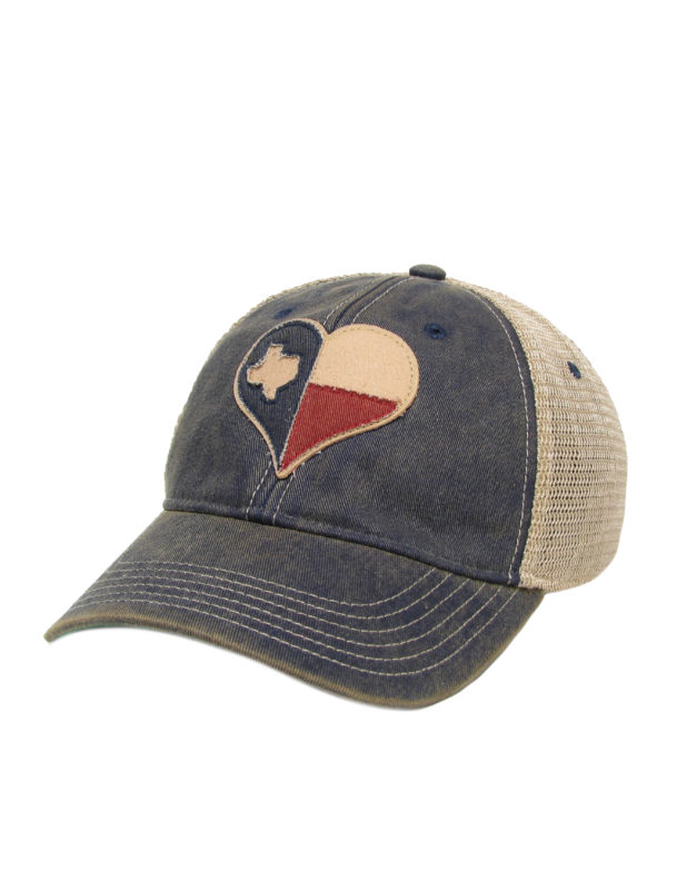 Heart w/ Texas Flag Fill Truck