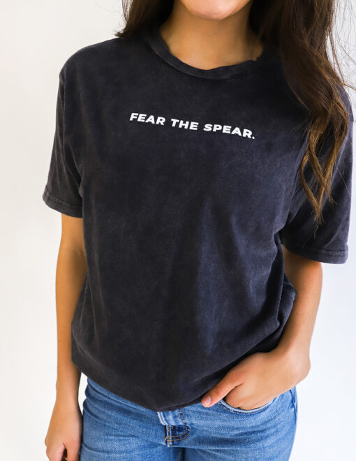 model-florida-state-seminoles-tiny-simple-text-fear-the-spear-short-sleeve-shirt-150087-LST002-BLACK (2)