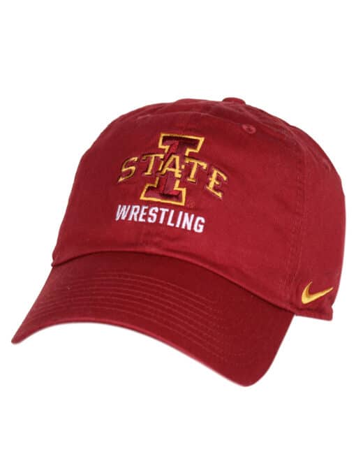 ISU Wrestling Logo Cap