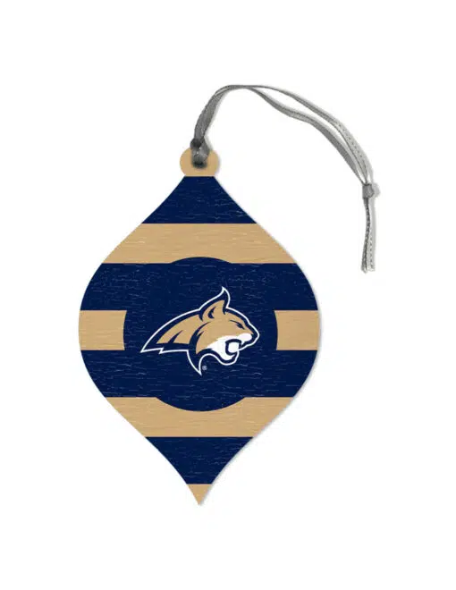 MSU Candy Stripe Ornament