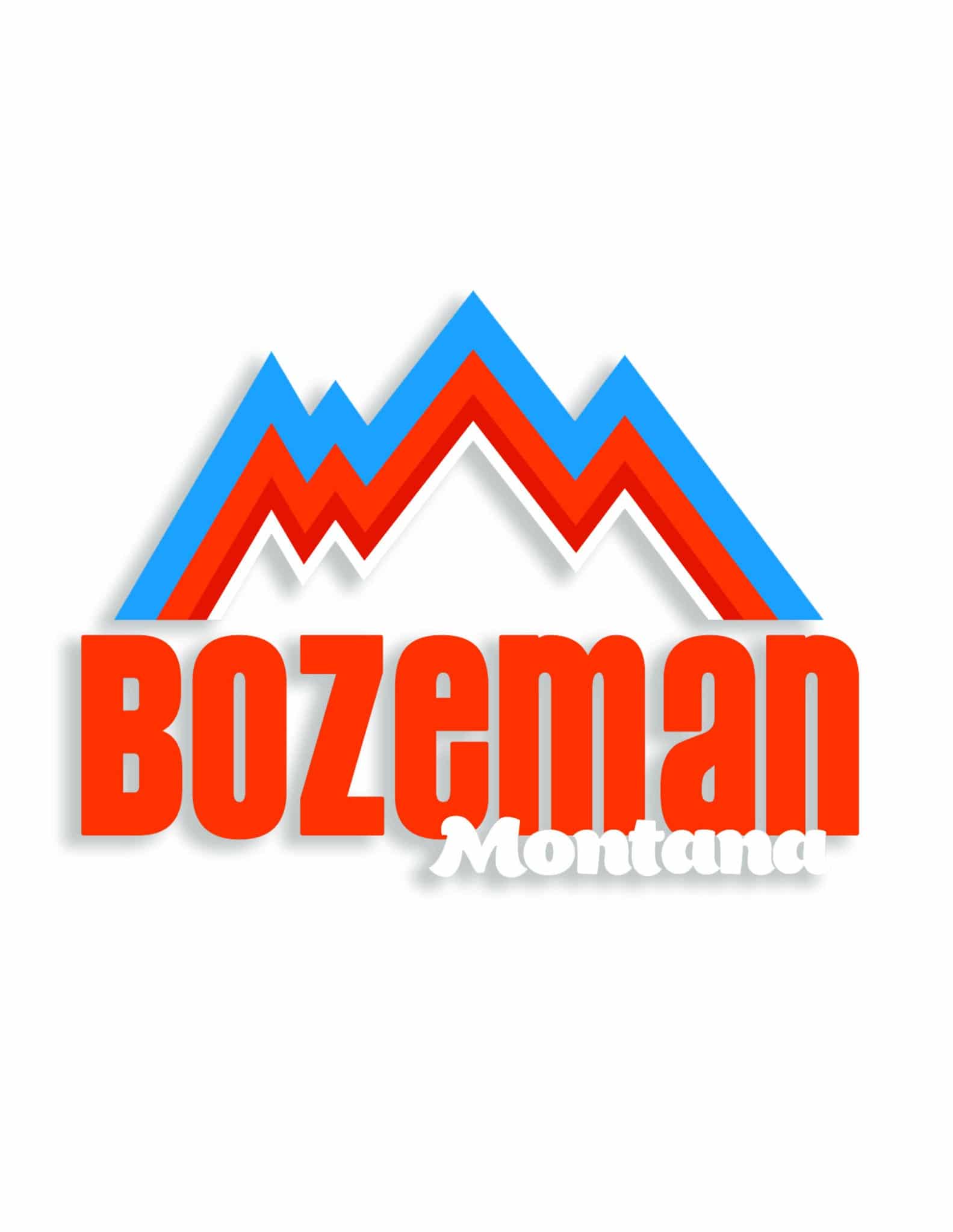 Bozeman Mountain Outline