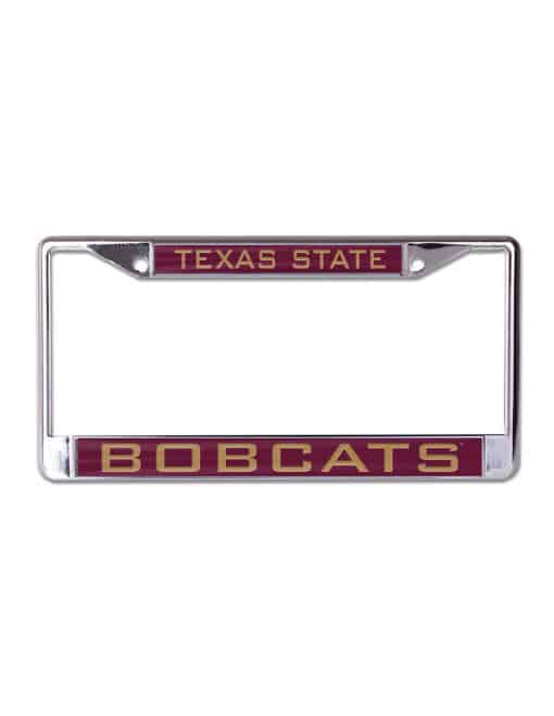 TXST Bobcats License Plate Frame
