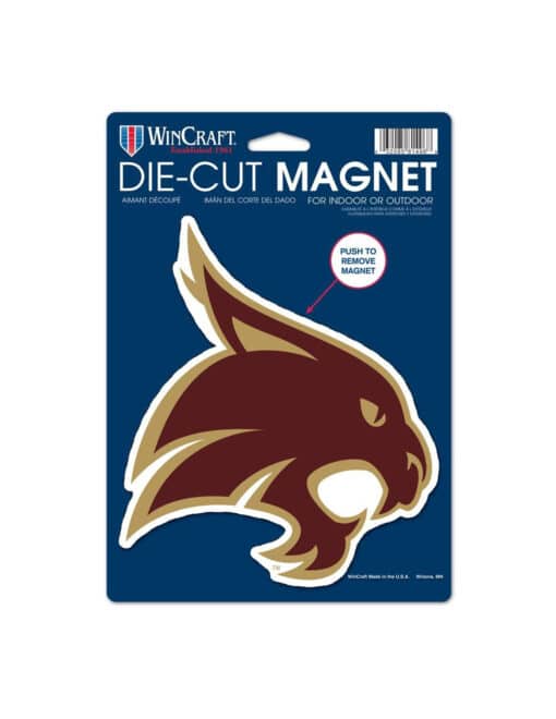 TXST Bobcats Die Cut Magnet