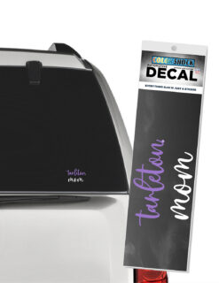 TSU Mom Pretty Script Decal