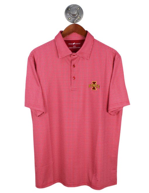 ISU Gingham Polo