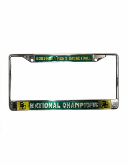 BU NCAA CHAMP LICENSE PLATE COVER