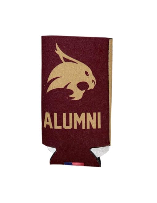 TXST Alumni Tall Can Koozie