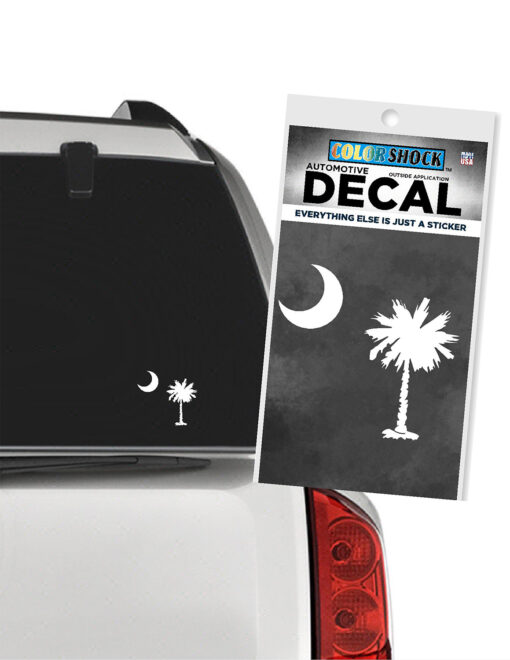 USC White Palmetto Tree & Moon