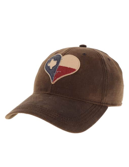 Heart With Texas Flag Cap
