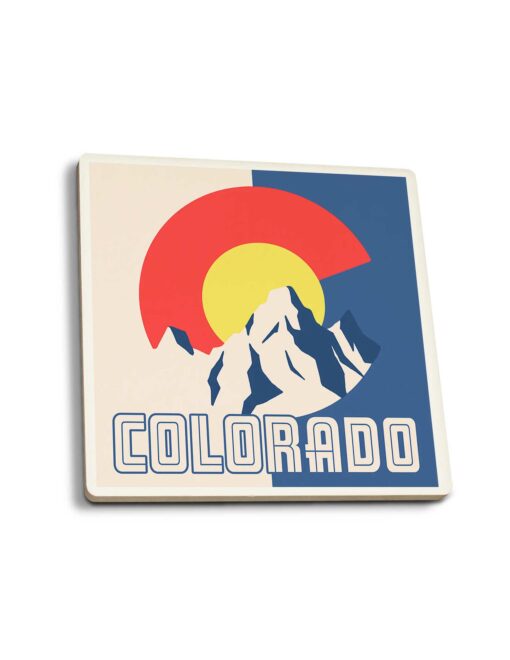 Colorado Emblem Coaster