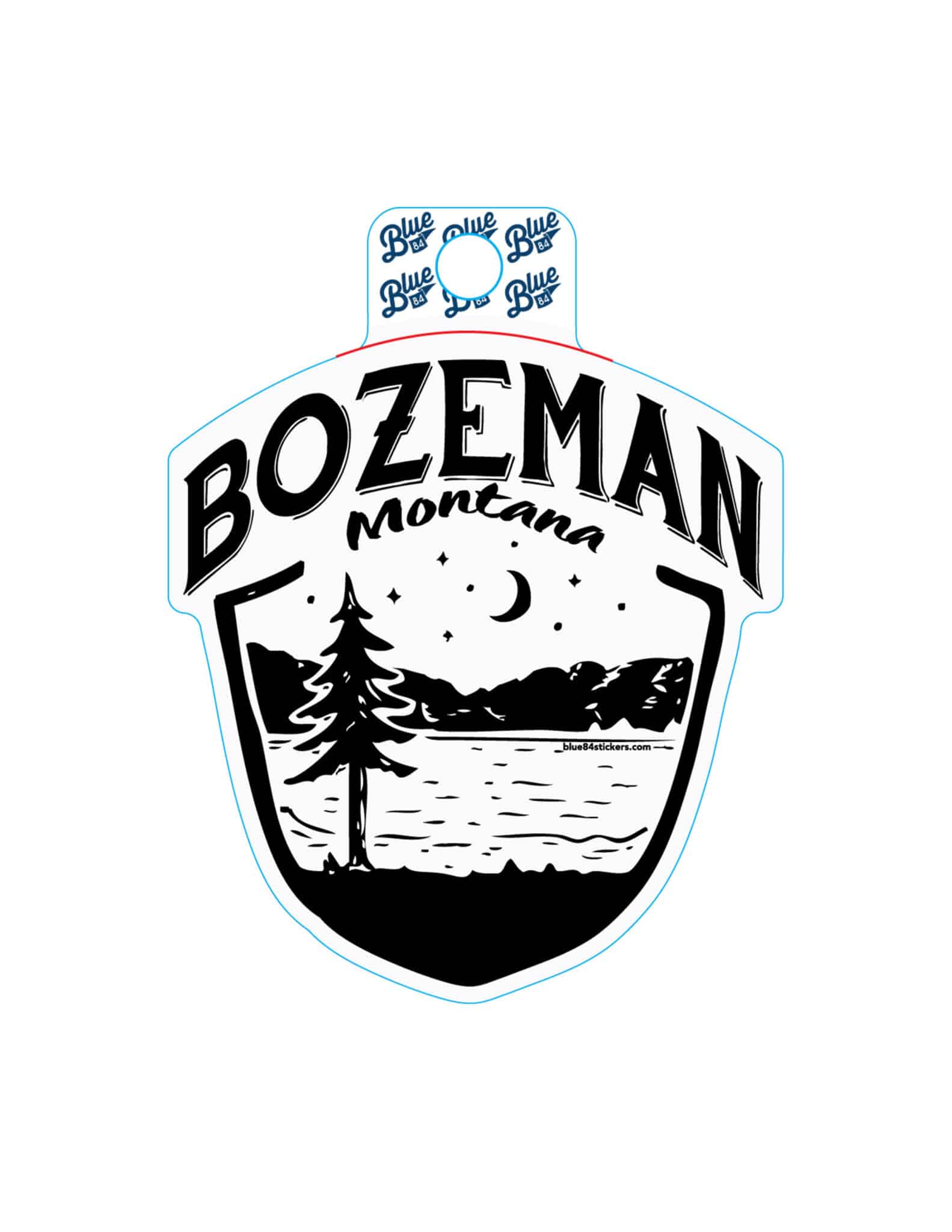 BOZ Rib Tickling Hills Sticker Barefoot Campus Outfitter