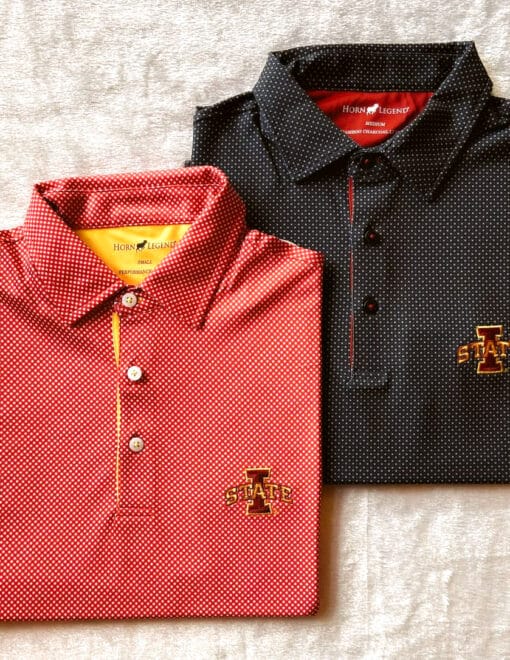 ISU Bamboo Checkered Polo - Image 2