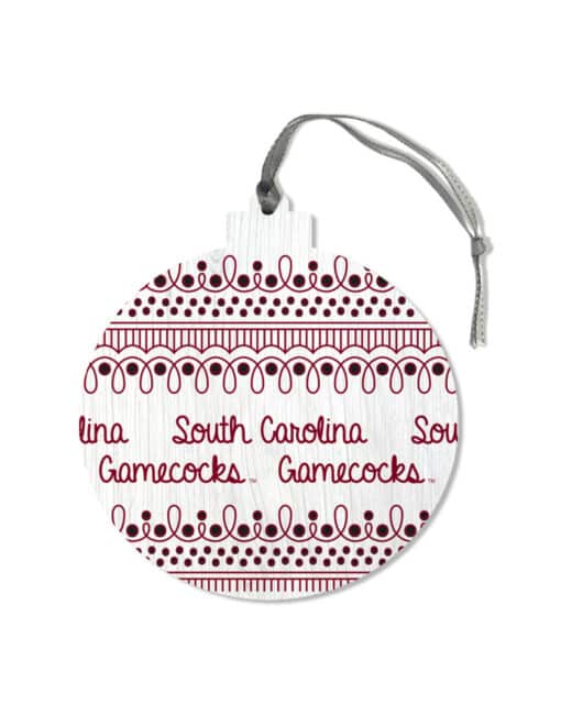 USC Doodle Script Ornament