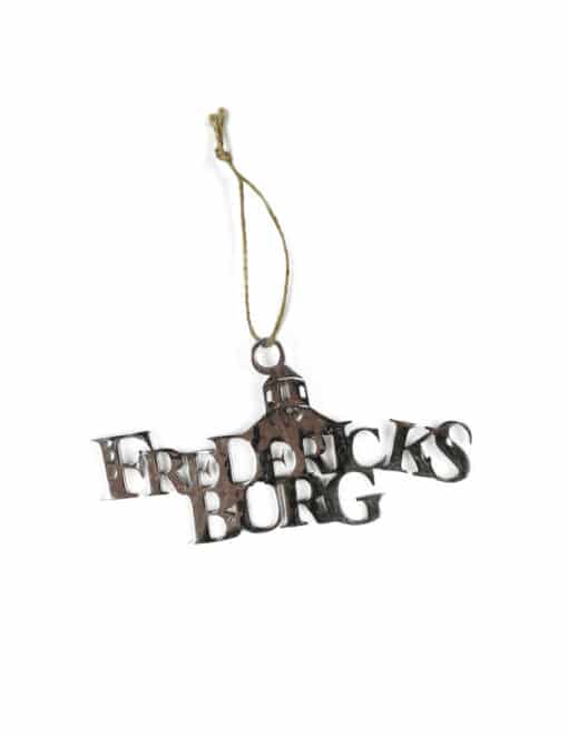 FRED Stainless Steel Ornament