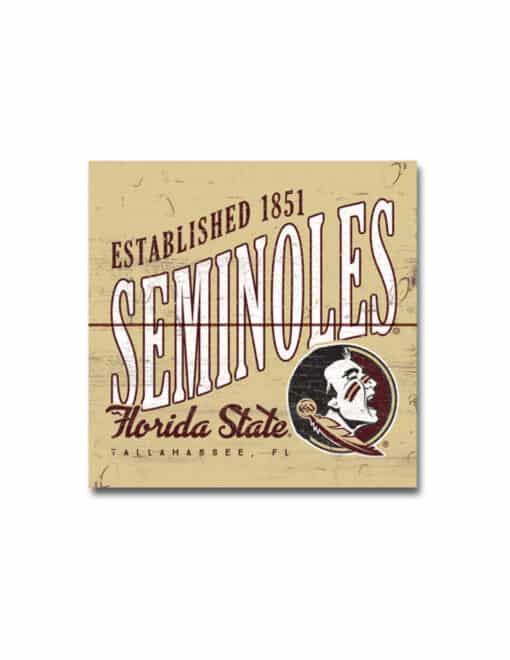 FSU Higher Level Wood Magnet