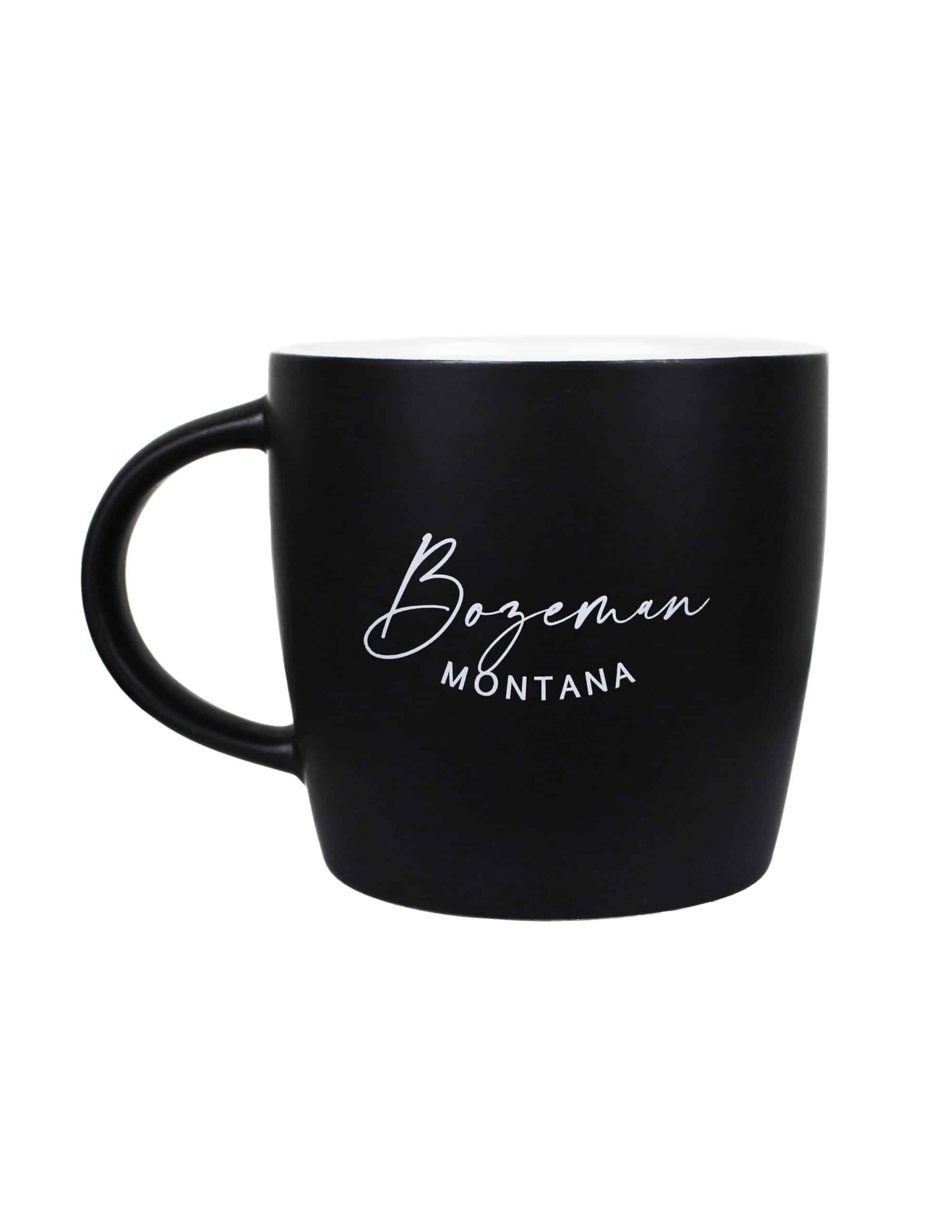 Bozeman Moose Etch Matte Mug Barefoot Campus Outfitter