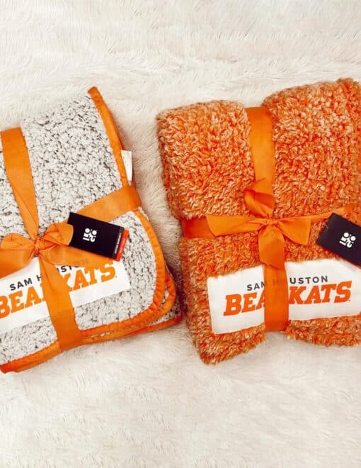 SHSU Color Frosty Fleece Blanket - Image 2