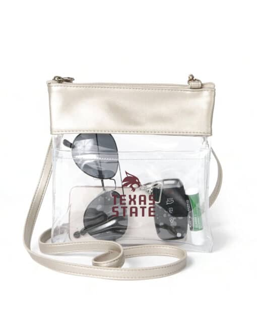 TXST Clear Gameday Crossbody
