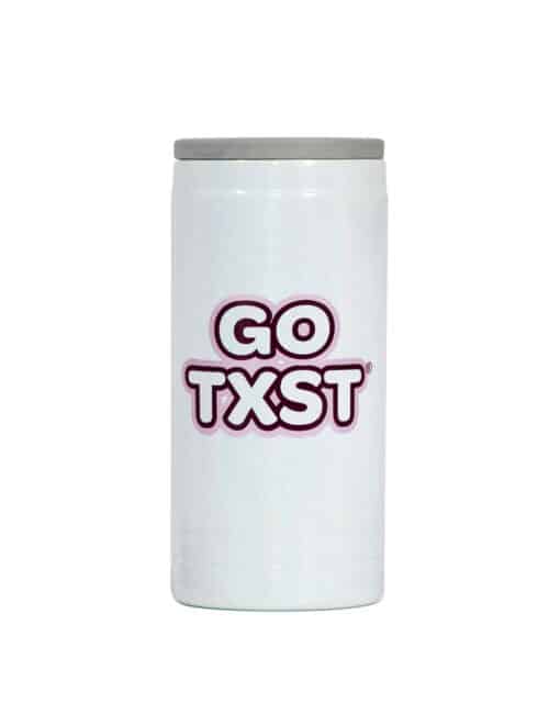 TXST Bubble Iridescent Slim Can Coolie