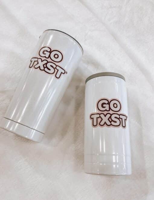 TXST Bubble Iridescent Slim Can Coolie - Image 2