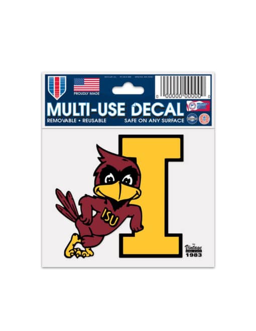 ISU Vintage Multi Use Decal