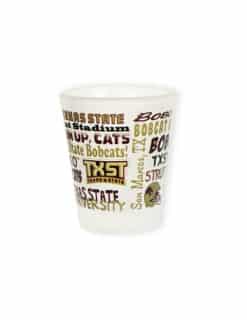 TXST Wrap Design Shot Glass