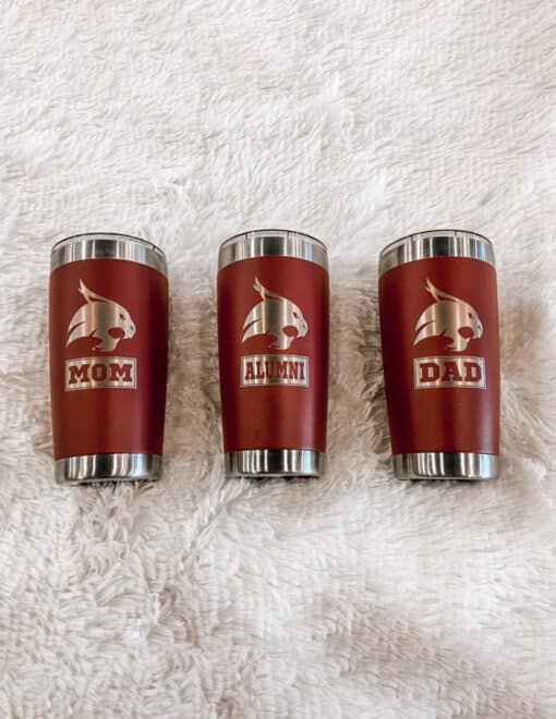 TXST Alumni Powder Coated Etched Mug - Image 2