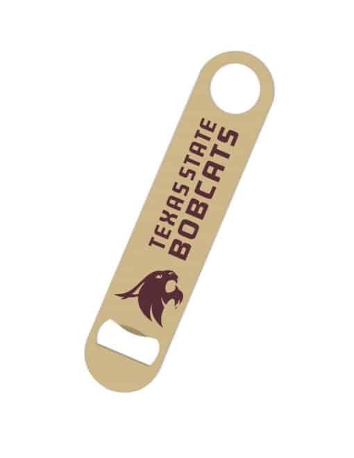 TXST Bobcats Metal Bottle Opener - Image 2