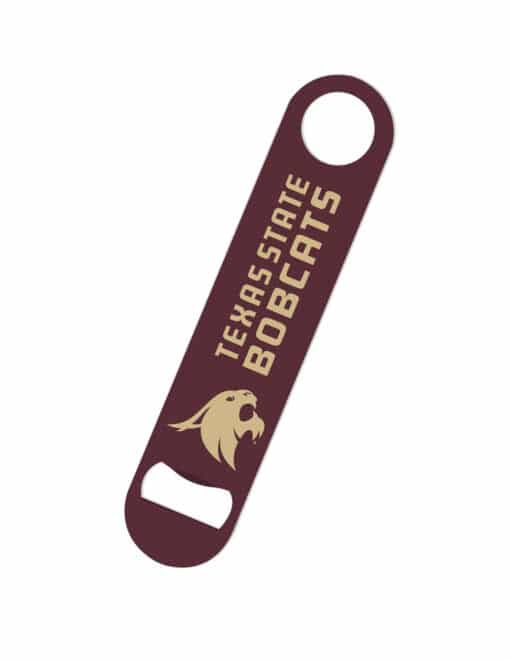 TXST Bobcats Metal Bottle Opener