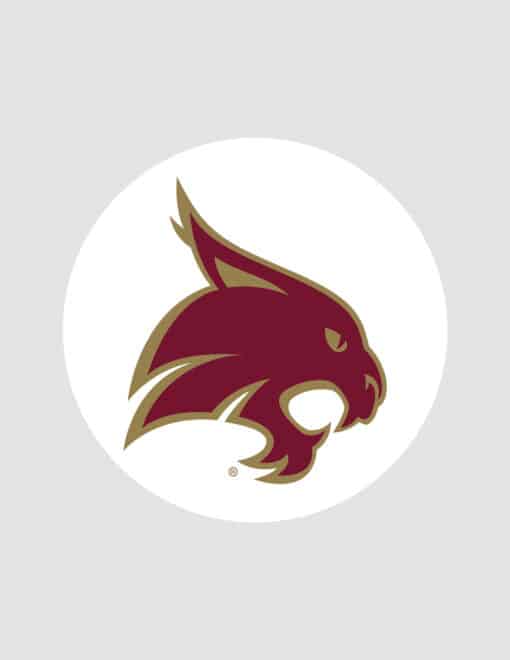 TXST 2.5" Bobcat Logo Button