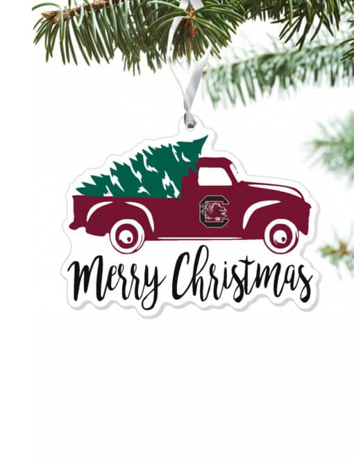 USC Christmas Truck Ornament