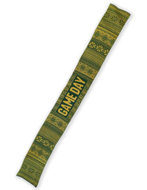 Green & Gold Gameday Scarf