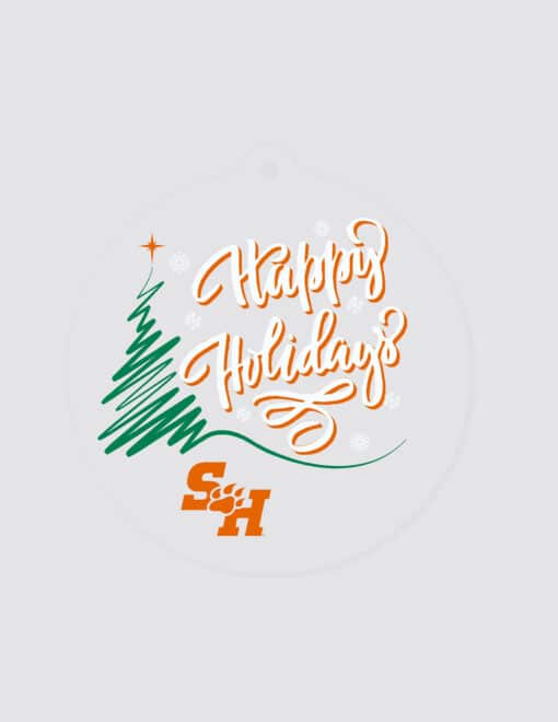 SHSU Happy Holidays Ornament - Image 2