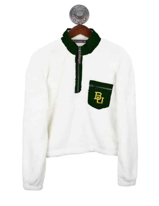 BU Double Plush 1/4 Zip Sherpa