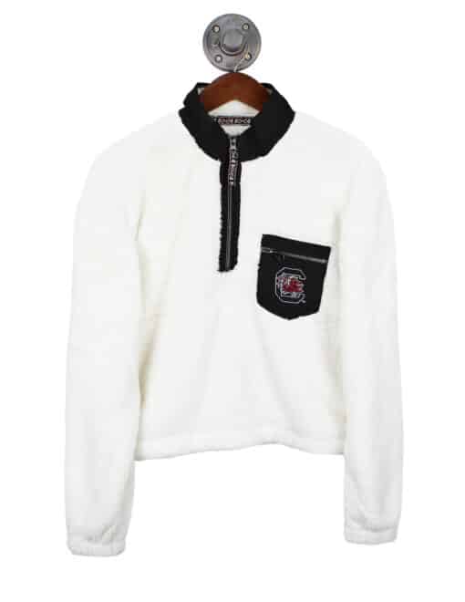 USC Double Plush 1/4 Zip Sherpa
