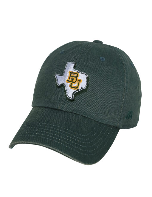 Barefoot Baylor Texas embroidered logo forest green