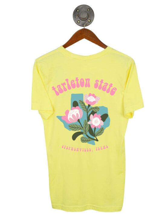 【100size】house on the hill Tシャツ　flower Whimsical Wildflowers Graphic T-Shirt – Marigold Sky Studio