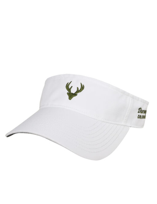 Barefoot Durango Colorado White Deer Visor