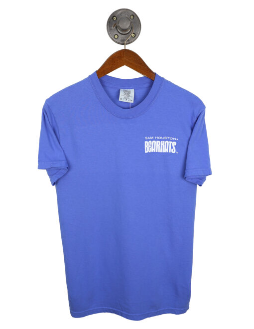 Barefoot Sam Houston SHSU Short Sleeve Mystic Blue Tee