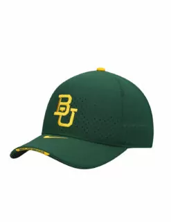 Barefoot Nike Baylor Youth Fitted Hat Green