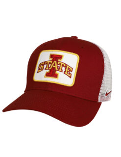 Barefoot Iowa State ISU Nike Hat Crimson